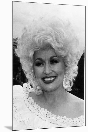 Dolly Parton American Country Singer and Actress May 1983-null-Mounted Premium Photographic Print