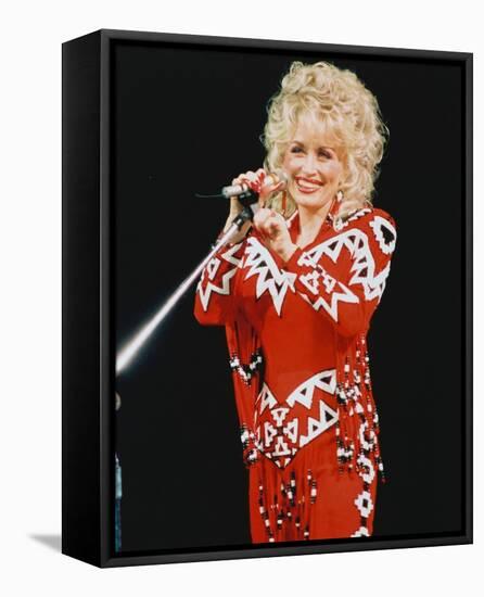 Dolly Parton-null-Framed Stretched Canvas