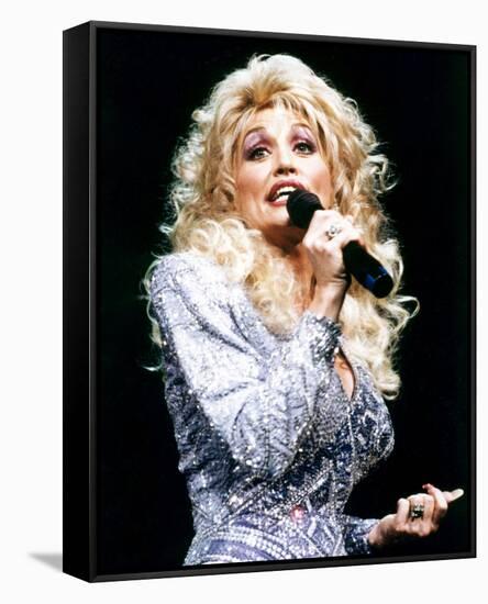 Dolly Parton-null-Framed Stretched Canvas