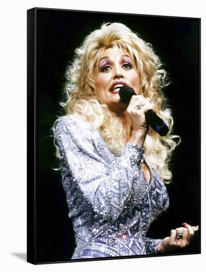 Dolly Parton-null-Framed Stretched Canvas