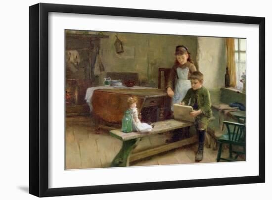 Dolly's Portrait-William Banks Fortescue-Framed Giclee Print