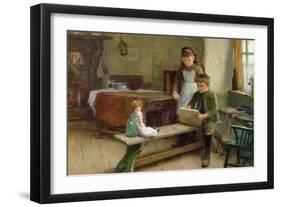 Dolly's Portrait-William Banks Fortescue-Framed Giclee Print