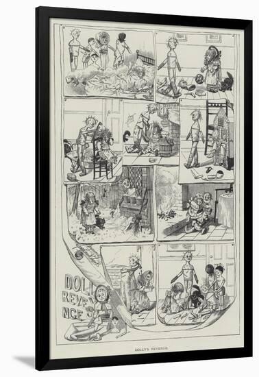 Dolly's Revenge-George Cruikshank-Framed Giclee Print