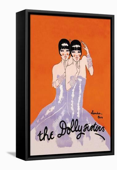 Dolly Sisters-Julien Landa-Framed Stretched Canvas