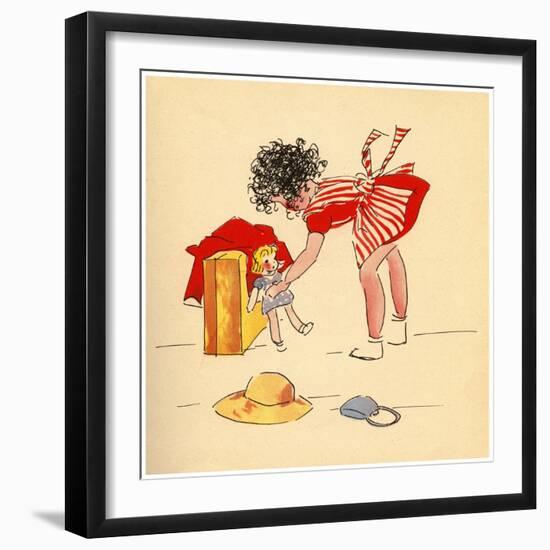 Dolly, Stay Here-Romney Gay-Framed Art Print