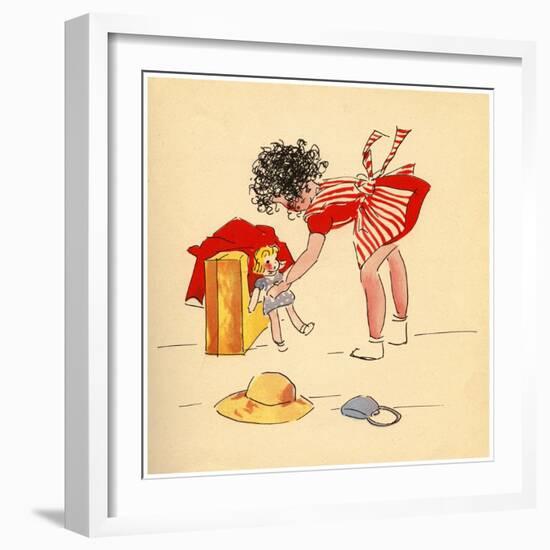 Dolly, Stay Here-Romney Gay-Framed Art Print