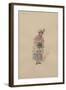 Dolly Varden, C.1920s-Joseph Clayton Clarke-Framed Giclee Print