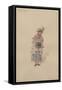 Dolly Varden, C.1920s-Joseph Clayton Clarke-Framed Stretched Canvas
