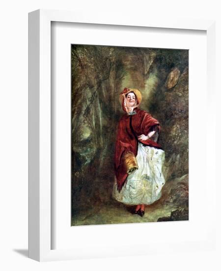 Dolly Varden-William Powell Frith-Framed Giclee Print