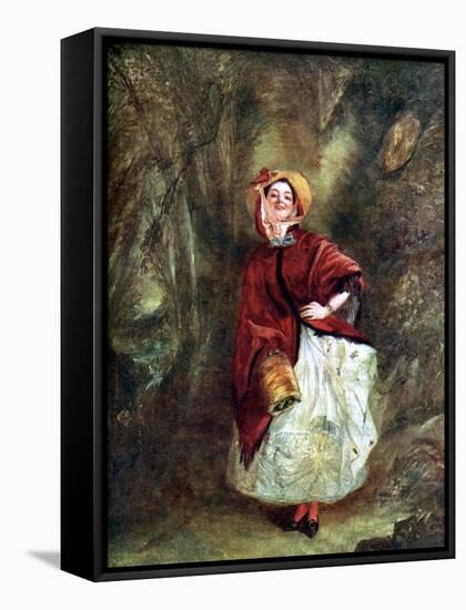 Dolly Varden-William Powell Frith-Framed Stretched Canvas
