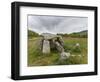 Dolmen Anta do Sobral in the Alentejo, Marvao. Portugal-Martin Zwick-Framed Photographic Print