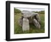 Dolmen Anta do Sobral in the Alentejo, Marvao. Portugal-Martin Zwick-Framed Photographic Print