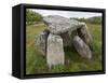 Dolmen Anta do Sobral in the Alentejo, Marvao. Portugal-Martin Zwick-Framed Stretched Canvas