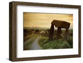 Dolmen in Irish Countryside-Richard T. Nowitz-Framed Photographic Print