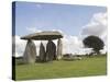 Dolmen, Neolithic Burial Chamber 4500 Years Old, Pentre Ifan, Pembrokeshire, Wales-Sheila Terry-Stretched Canvas