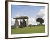 Dolmen, Neolithic Burial Chamber 4500 Years Old, Pentre Ifan, Pembrokeshire, Wales-Sheila Terry-Framed Photographic Print