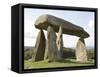 Dolmen, Neolithic Burial Chamber 4500 Years Old, Pentre Ifan, Pembrokeshire, Wales-Sheila Terry-Framed Stretched Canvas