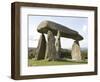 Dolmen, Neolithic Burial Chamber 4500 Years Old, Pentre Ifan, Pembrokeshire, Wales-Sheila Terry-Framed Photographic Print