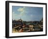 Dolo on the Brenta-Canaletto-Framed Giclee Print