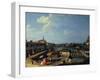 Dolo on the Brenta-Canaletto-Framed Giclee Print