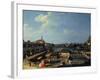 Dolo on the Brenta-Canaletto-Framed Giclee Print