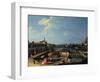 Dolo on the Brenta-Canaletto-Framed Giclee Print