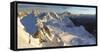 Dolomite's Landscape in Wintertime, Giap Pass, Dolomites, Belluno, Veneto, Italy-ClickAlps-Framed Stretched Canvas