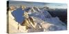 Dolomite's Landscape in Wintertime, Giap Pass, Dolomites, Belluno, Veneto, Italy-ClickAlps-Stretched Canvas