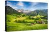 Dolomites Alps, Mountain - Val Di Funes-TTstudio-Stretched Canvas