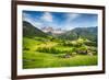 Dolomites Alps, Mountain - Val Di Funes-TTstudio-Framed Photographic Print