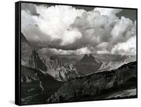 Dolomites Cortina St. Moritz Italy-null-Framed Stretched Canvas