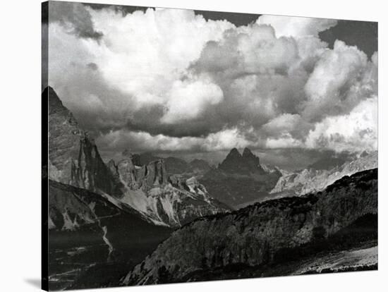 Dolomites Cortina St. Moritz Italy-null-Stretched Canvas