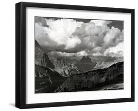 Dolomites Cortina St. Moritz Italy-null-Framed Premium Photographic Print