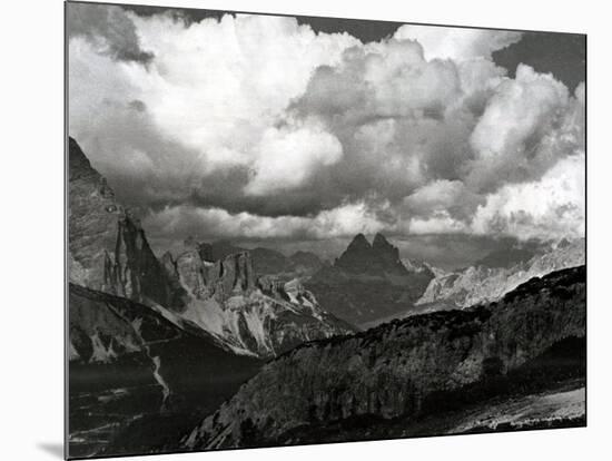 Dolomites Cortina St. Moritz Italy-null-Mounted Photographic Print