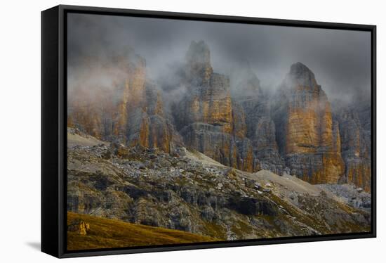 Dolomites, Italy-Art Wolfe-Framed Stretched Canvas