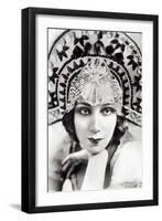 Dolores Del Rio, C.1925 (B/W Photo)-American Photographer-Framed Giclee Print