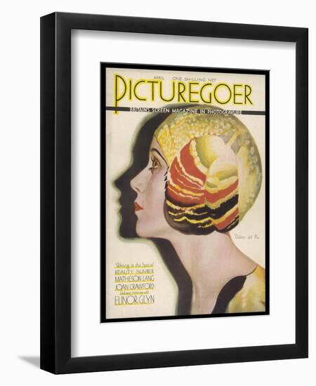 Dolores Del Rio (Lolita Dolores De Martinez) Mexican Film Actress-null-Framed Art Print