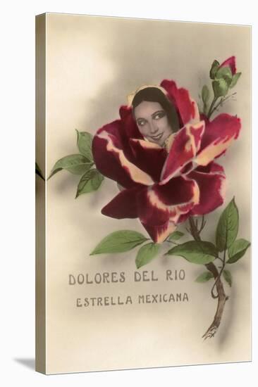 Dolores Del Rio, Mexican Star-null-Stretched Canvas