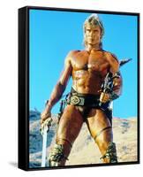 Dolph Lundgren - Masters of the Universe-null-Framed Stretched Canvas