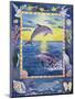 Dolphin, 1999-Vivika Alexander-Mounted Giclee Print