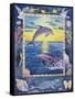 Dolphin, 1999-Vivika Alexander-Framed Stretched Canvas