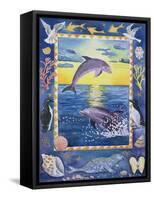 Dolphin, 1999-Vivika Alexander-Framed Stretched Canvas