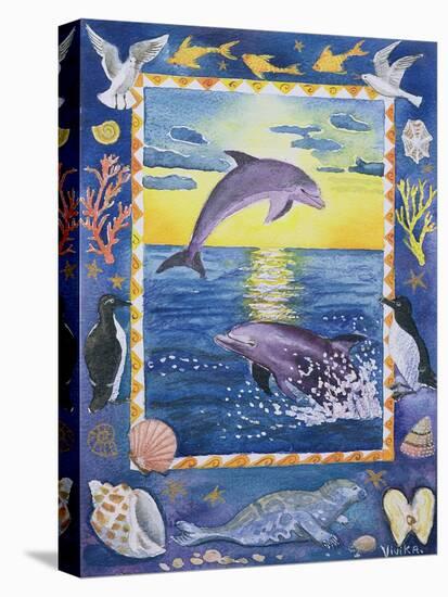 Dolphin, 1999-Vivika Alexander-Stretched Canvas