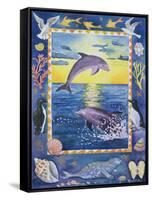 Dolphin, 1999-Vivika Alexander-Framed Stretched Canvas