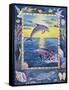 Dolphin, 1999-Vivika Alexander-Framed Stretched Canvas