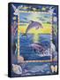 Dolphin, 1999-Vivika Alexander-Framed Stretched Canvas