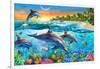 Dolphin Bay-Adrian Chesterman-Framed Art Print