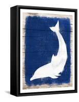 Dolphin Blast 1-Marcus Prime-Framed Stretched Canvas