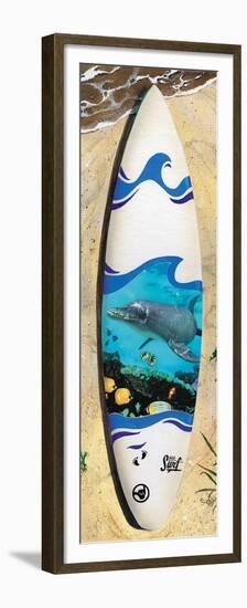 Dolphin Board-Scott Westmoreland-Framed Premium Giclee Print