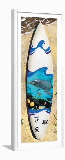 Dolphin Board-Scott Westmoreland-Framed Premium Giclee Print